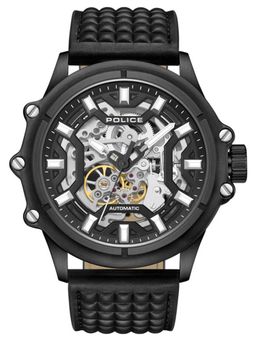 Police - Black Strap Round Dial Watch for Men ( NTPLPEWGE1601801 ) ( M )