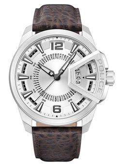 Police - Brown Strap Round Dial Watch for Men ( NTPLPEWJB0005601W ) ( M )