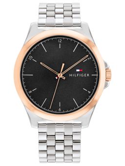 Tommy Hilfiger - Silver Strap Round Dial Watch for Men ( NTTH1710545 ) ( M )