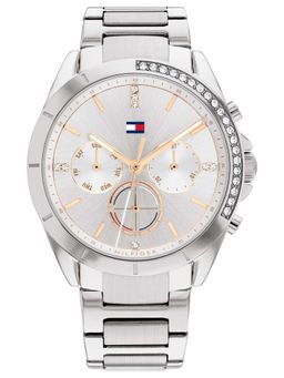 Tommy Hilfiger - Silver Strap Round Dial Watch for Women ( NTTH1782384W ) ( M )