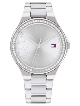 Tommy Hilfiger - Silver Strap Round Dial Watch for Women ( NTTH1782641 ) ( M )