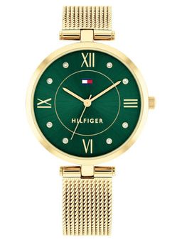 Tommy Hilfiger - Gold Strap Round Dial Watch for Women ( NTTH1782711 ) ( M )