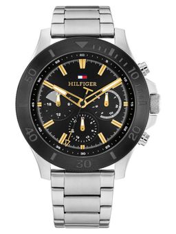 Tommy Hilfiger - Silver Strap Round Dial Watch for Men ( NTTH1792114 ) ( M )