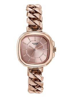 Sonata - Rose Gold Strap Rectangular Dial Watch for Women ( SP80096WM01W ) ( M )