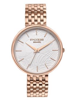 Sonata - Rose Gold Strap Round Dial Watch for Women ( SP80113WM03 ) ( M )