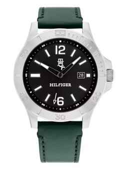 Tommy Hilfiger - Green Strap Round Dial Watch for Men ( TH1710531 ) ( M )