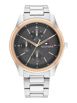 Tommy Hilfiger - Silver Strap Round Dial Watch for Men ( TH1710541 ) ( M )