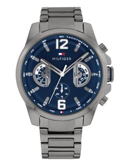 Tommy Hilfiger - Grey Strap Round Dial Watch for Men ( TH1710639 ) ( M )