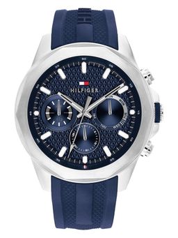 Tommy Hilfiger - Blue Strap Round Dial Watch for Men ( TH1710649 ) ( M )