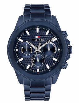 Tommy Hilfiger - Blue Strap Round Dial Watch for Men ( TH1710652 ) ( M )
