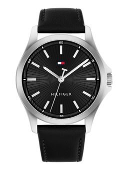 Tommy Hilfiger - Black Strap Round Dial Watch for Men ( TH1710668 ) ( M )