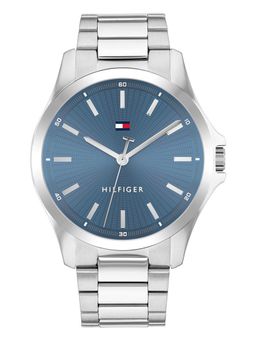 Tommy Hilfiger - Silver Strap Round Dial Watch for Men ( TH1710670 ) ( M )