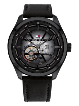 Tommy Hilfiger - Black Strap Round Dial Watch for Men ( TH1791887W ) ( M )