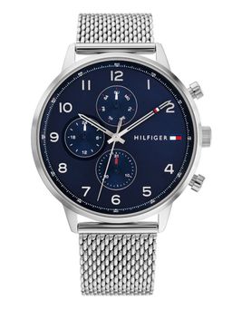 Tommy Hilfiger - Silver Strap Round Dial Watch for Men ( TH1792078 ) ( M )
