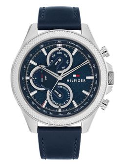 Tommy Hilfiger - Blue Strap Round Dial Watch for Men ( TH1792165 ) ( M )
