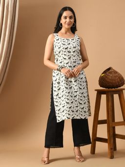Laado - Pure Cotton Horse Print Kurta