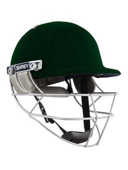 Shrey - Match 2.0 Steel-Green Cricket Helmet