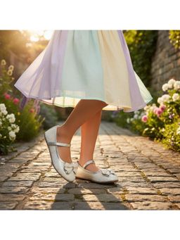 BOYZ N GALZ - White Pu Casual Ballerinas