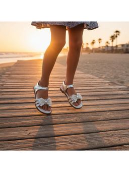 BOYZ N GALZ - White Pu Casual Sandals