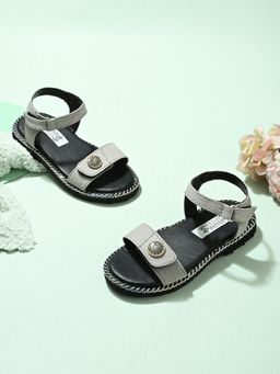Stefens - Grey Synthetic Casual Sandals