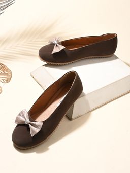 Stefens - Brown Synthetic Casual Ballerinas