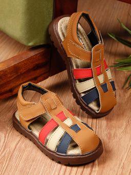 Tiny Bugs - Tan Synthetic Casual Sandals