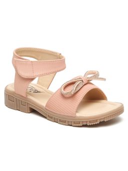 Tiny Bugs - Peach Synthetic Casual Sandals