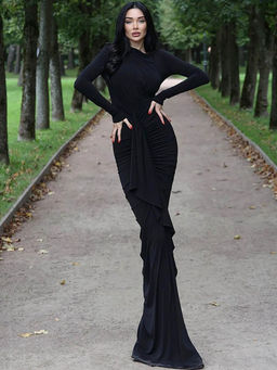 Miakee - Camila Maxi Black Dress