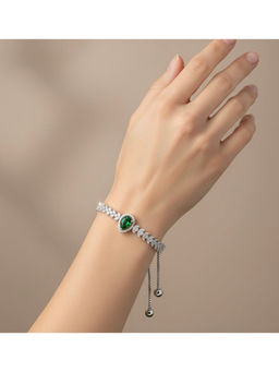 Anoree - Leo Tennis Green Bracelet