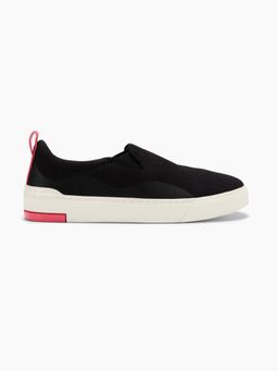 Ludic - Black Unisex Canvas Sneakers