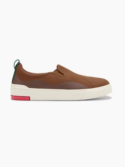Ludic - Brown Unisex Canvas Sneakers