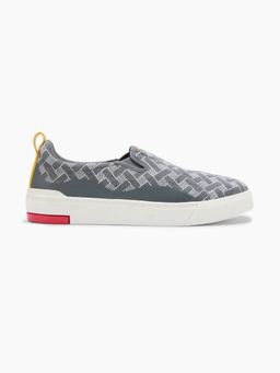 Ludic - Grey Unisex Canvas Sneakers