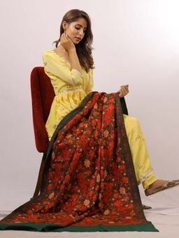 SWI STYLISH - Kashmiri Aari Womens Shawl