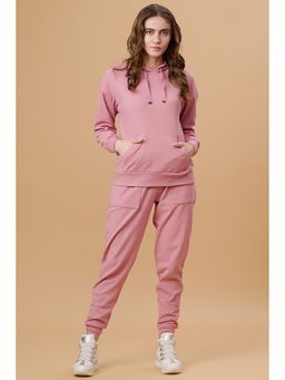 Gipsy - Pink Stylish and Cozy Winter Co-Ord (Set of 2)