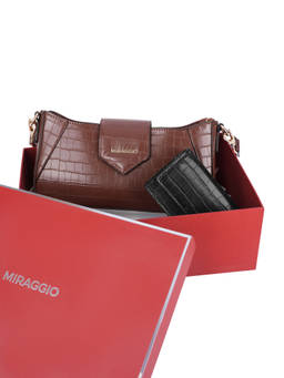 MIRAGGIO - Card Holder and Shoulder Bag (S)