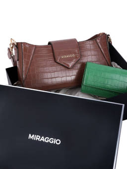 MIRAGGIO - Card Holder and Shoulder Bag (S)
