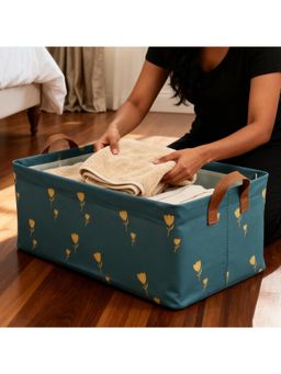 Epicasa - Teal Premium Foldable Storage Bin