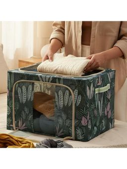 Epicasa - Green Extra Large Foldable Cloth Storage Organizer Box (M)