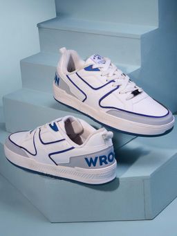 WROGN - Men White Negroni Frost Sneakers