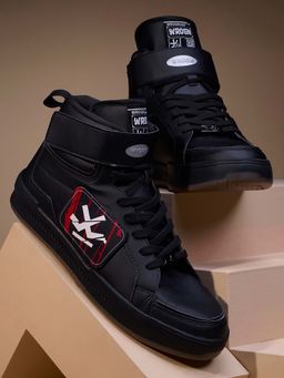 WROGN - Men Black Negroni Graphite Sneakers