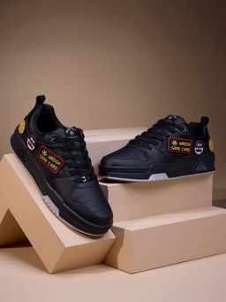 WROGN - Men Black Martini Coal Sneakers