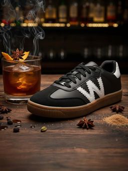 WROGN - Men Black Sazerac Darkroot Sneakers