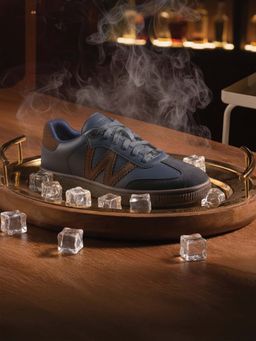 WROGN - Men Navy Blue Sazerac Deeplake Sneakers