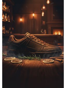 WROGN - Men Black Negroni Burntlace Sneakers