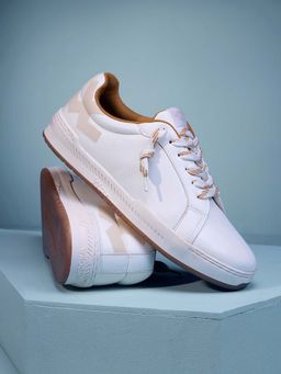 WROGN - Men White Negroni Sandstone Sneakers
