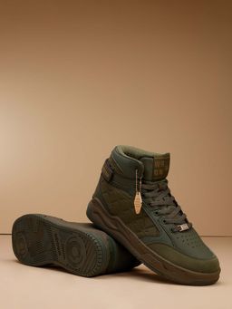 WROGN - Men Olive Manhattan Forest Sneakers