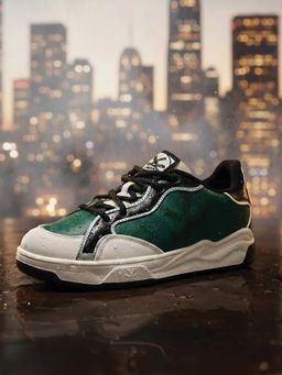 WROGN - Men Green Manhattan Flux Sneakers