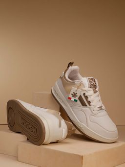 WROGN - Men Beige Sidecar Sneakers
