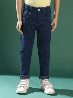 Tales & Stories - Boys Blue Slim Fit Light Fade Jeans