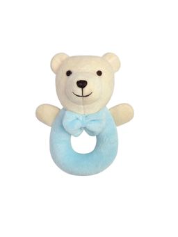 Abracadabra - Ring Rattle Bear - Blue